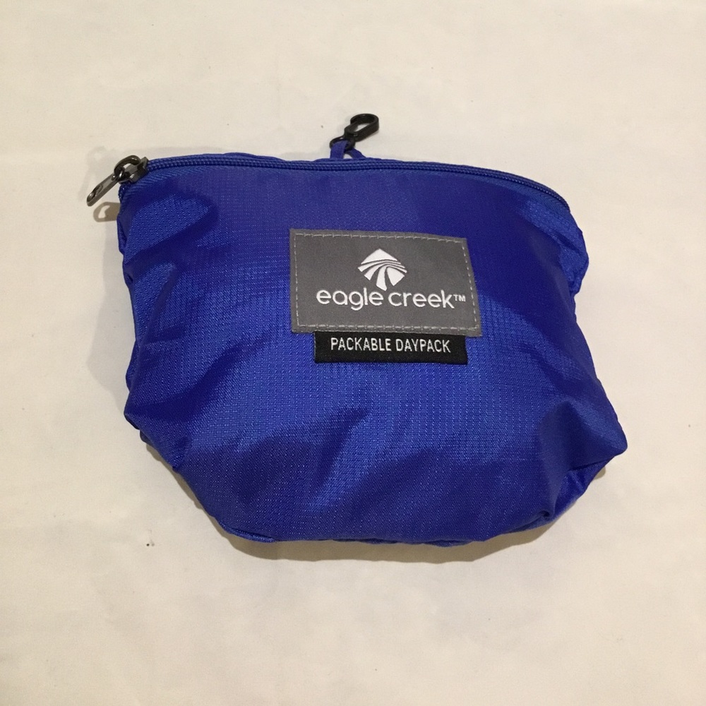 EAGLE CREEK Packable Daypack Backpack~Blue~Pre-Owned